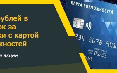 Карта возможностей ВТБ